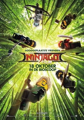 The Lego Ninjago Movie Metal Framed Poster