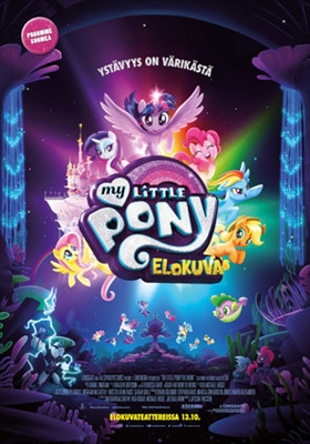 My Little Pony : The Movie Wooden Framed Poster