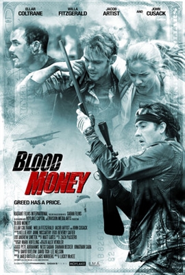 Blood Money Wooden Framed Poster