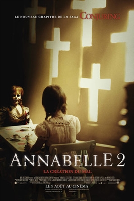 Annabelle 2 Wooden Framed Poster