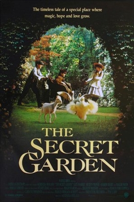 The Secret Garden Wooden Framed Poster