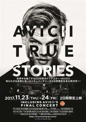 Avicii: True Stories Metal Framed Poster