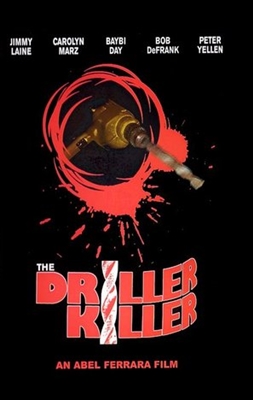 The Driller Killer Poster with Hanger