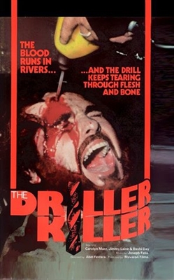 The Driller Killer Poster with Hanger