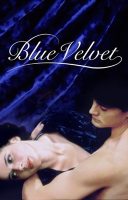 Blue Velvet pillow