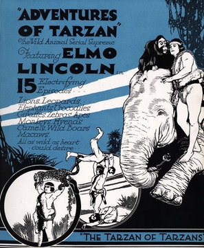 The Adventures of Tarzan Poster with Hanger