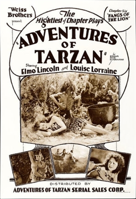 The Adventures of Tarzan Wooden Framed Poster