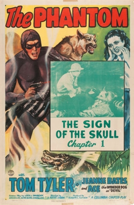 The Phantom Wooden Framed Poster