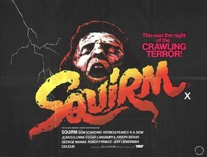 Squirm Poster with Hanger