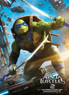 Teenage Mutant Ninja Turtles: Out of the Shadows Metal Framed Poster