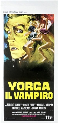 Count Yorga, Vampire Canvas Poster