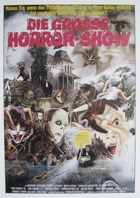 The Horror Show Canvas Poster