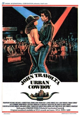 Urban Cowboy Metal Framed Poster