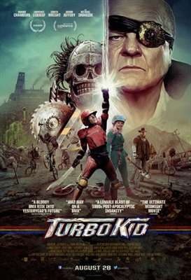 Turbo Kid Metal Framed Poster