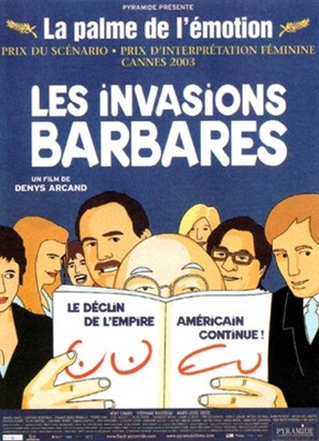Invasions barbares, Les Poster with Hanger
