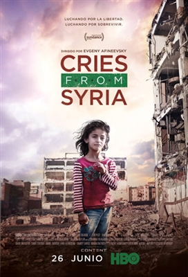 Cries from Syria Wooden Framed Poster