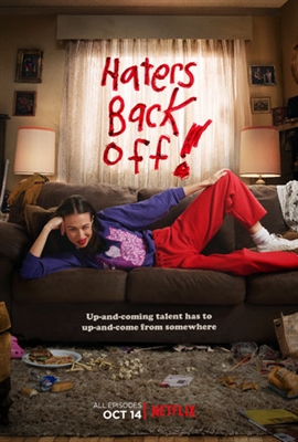 Haters Back Off Canvas Poster