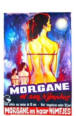 Morgane et ses nymphes Metal Framed Poster