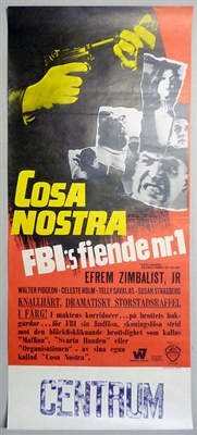 Cosa Nostra, Arch Enemy of the FBI Wooden Framed Poster