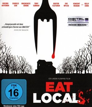 Eat Local Metal Framed Poster