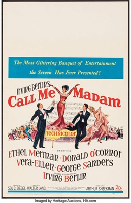 Call Me Madam Poster with Hanger