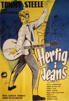 The Duke Wore Jeans Wooden Framed Poster