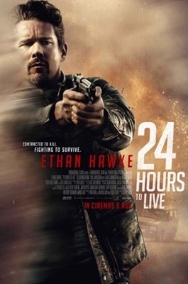 24 Hours to Live Wooden Framed Poster