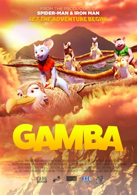 Gamba: Ganba to nakamatachi  Poster with Hanger