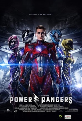 Power Rangers  Poster with Hanger