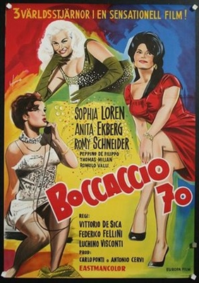 Boccaccio '70 poster