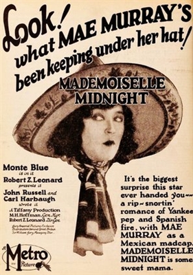 Mademoiselle Midnight Mouse Pad 1516803