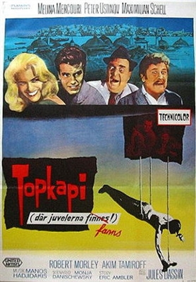 Topkapi Wooden Framed Poster