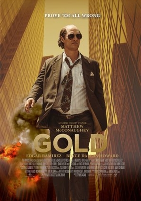 Gold  Metal Framed Poster
