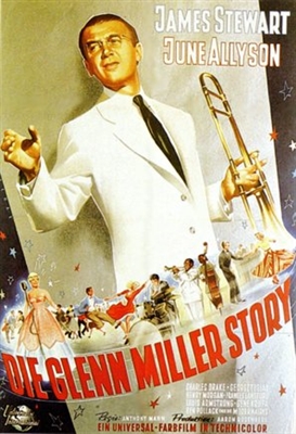 The Glenn Miller Story Wooden Framed Poster