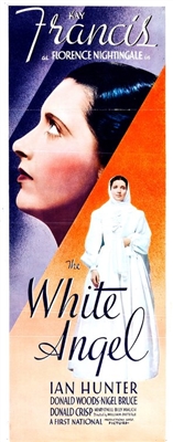 The White Angel Wooden Framed Poster