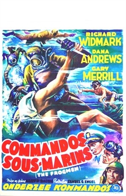 The Frogmen Canvas Poster