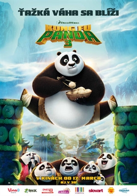 Kung Fu Panda 3 Wooden Framed Poster