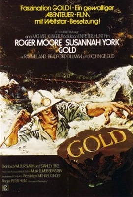Gold Metal Framed Poster