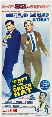 The Spy in the Green Hat poster