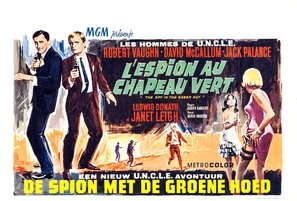 The Spy in the Green Hat poster