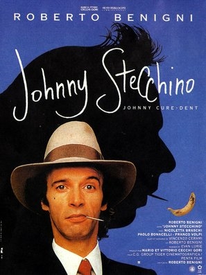 Johnny Stecchino Poster with Hanger