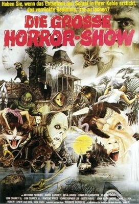The Horror Show Wooden Framed Poster