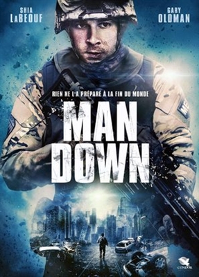 Man Down Metal Framed Poster