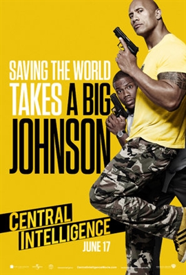 Central Intelligence  Poster with Hanger