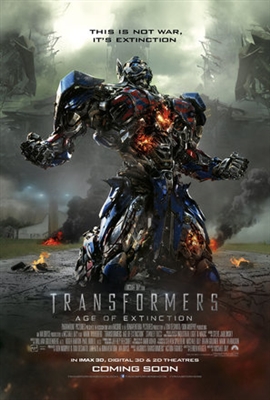Transformers: Age of Extinction  calendar