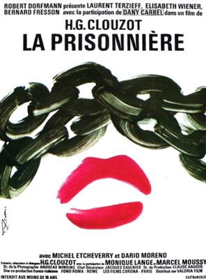 Prisonniére, La poster