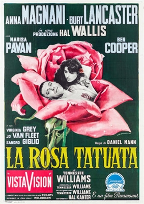 The Rose Tattoo Canvas Poster