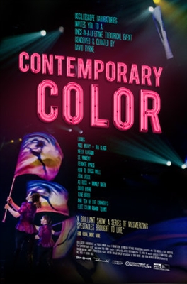 Contemporary Color  Poster with Hanger