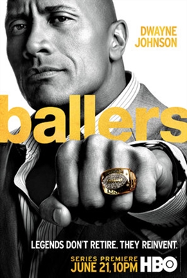Ballers Poster with Hanger