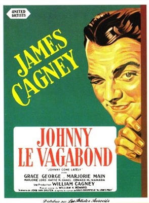 Johnny Come Lately Wooden Framed Poster